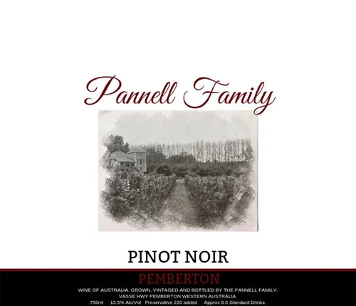 2023 Pannell Family Pinot Noir (Sold Out)